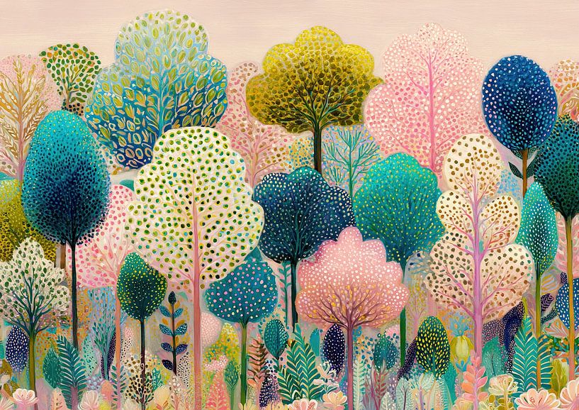 Happy Forest by Flower Studio