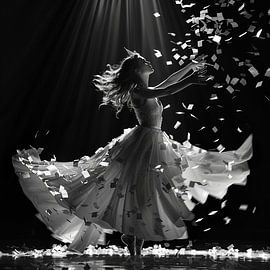 Mannequin de mode sur Marian De Clerck