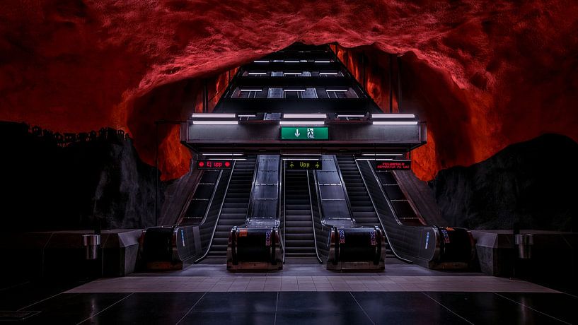 Karmijnrode opstijging van Petri Niskanen