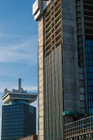 Shell Tower near the Overhoeks district of Amsterdam North