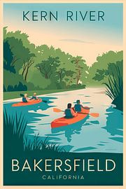 Bakersfield, Californie sur Poster Art Shop
