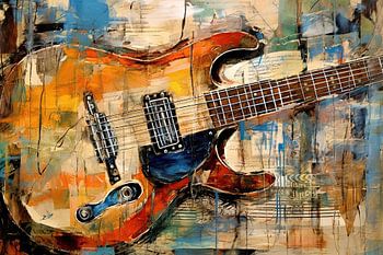 Gitarre abstrakt