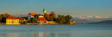 Wasserburg at Lake Constance at sunset by Markus Lange