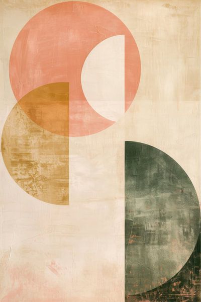 Abstract schilderij van Poster Art Shop
