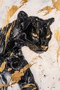Abstract black panther artwork by Imperial Art House thumbnail