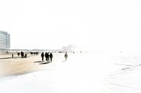 Silhouettes on the Beach
