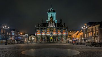 Rathaus von Delft von Michael van der Burg