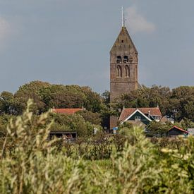 Tower of Hollum Ameland by Nicole Nagtegaal