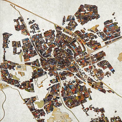 Sloophoutkaart Groningen