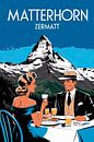 Zermatt, Switzerland. by Poster Art Shop thumbnail