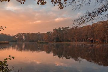 Sonnenaufgang im Schutterspark von John van de Gazelle fotografie