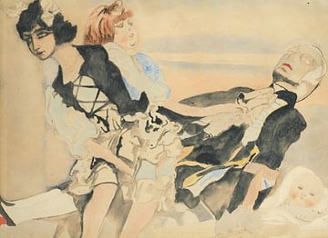 Léon Spilliaert - Dolls (1933) van Peter Balan