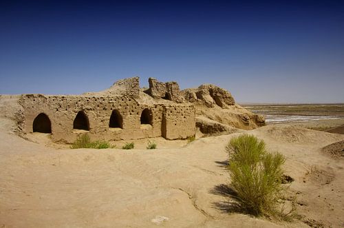 Toprak-Kala an ancient fortress in Uzbekistan