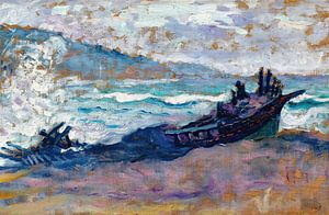 Henri-Edmond Cross - Boote auf dem Strand