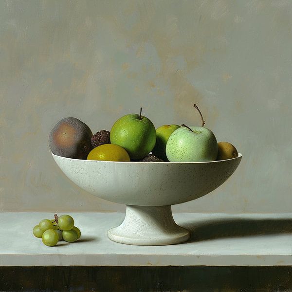 Fruchtstillleben | Zeitlose Frucht-Eleganz von Kunst Laune