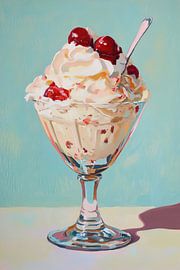 Kirsche Sorbet von Wunderbare Kunst