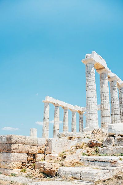 Temple of Poseidon by Patrycja Polechonska