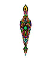 Myrtles spiritual structure drawing mandala