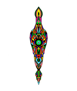 Myrtles spiritual structure drawing mandala