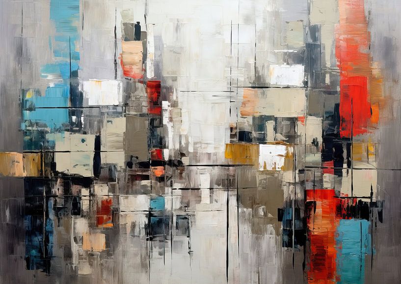 Moderne Kunst Nr.437 von Blickfänger Gemälde