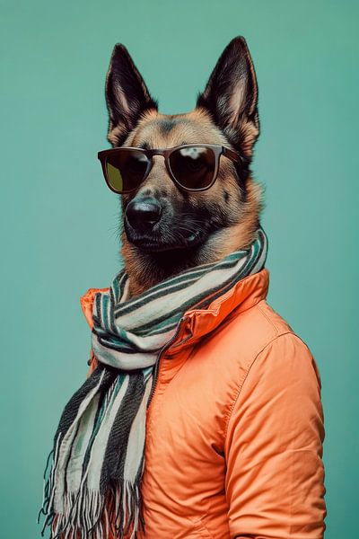 Herding Shepherd von Poster Art Shop
