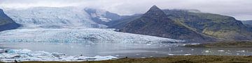 IJsland gletsjermeer Jökulsárlon van Henk Alblas