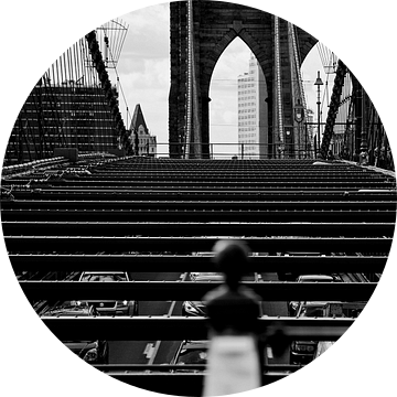 new york city ... brooklyn bridge IV van Meleah Fotografie