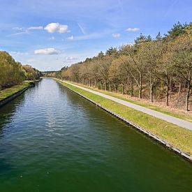 Blick auf den Kanal nach Beverlo in Lommel von Kristof Leffelaer