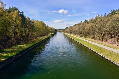 Uitzicht op het Kanaal naar Beverlo in Lommel