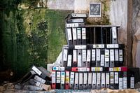Gestapelte Buchhaltung.