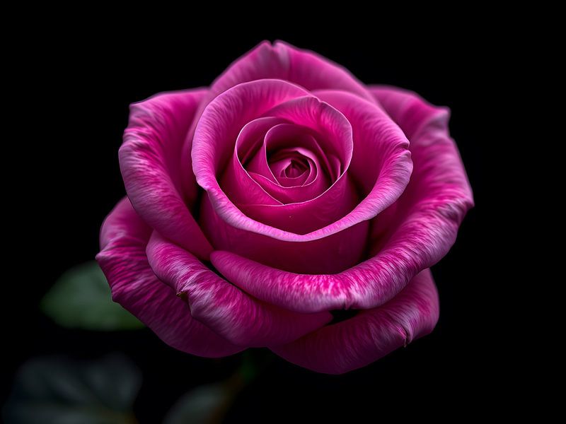 The beauty of a purple rose by ButterflyPix
