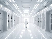 Paysages stylisés : Imagination abstraite du futur
