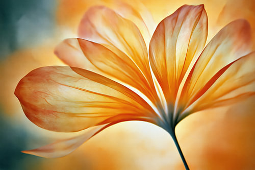 Feurige Blumenverwandlung
