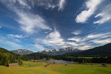 Geroldsee met Karwendelgebergte