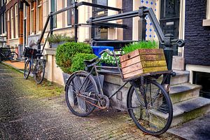 Amsterdam Jordaan Nostalgisches Fahrrad