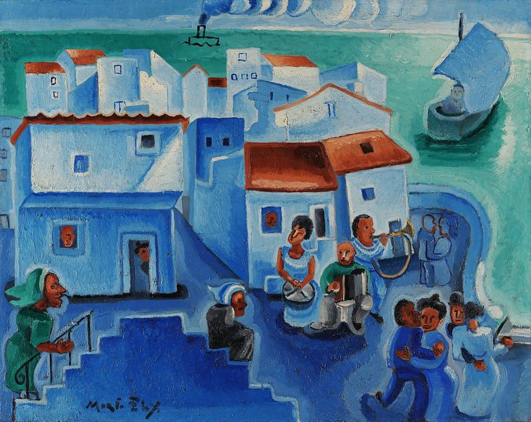 Mário Eloy, Dancer in the neighbourhood, ca 1936 by Atelier Liesjes