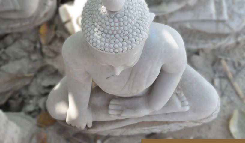Marmor-Buddha von Affect Fotografie