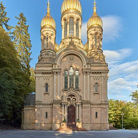 Wiesbaden, Griechische Kapelle auf dem Neroberg von Ralph Rainer Steffens