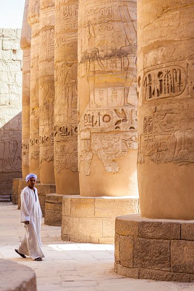 Karnak tempel complex in Luxor, Egypt by Bart van Eijden