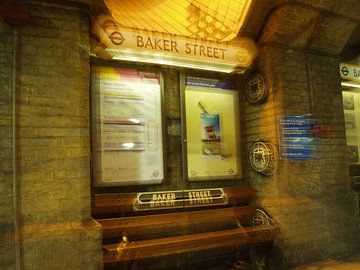 Baker Street - London Tube Station van Ruth Klapproth