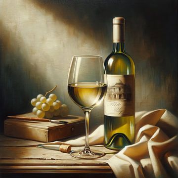 Witte Wijn I van Art Studio RNLD
