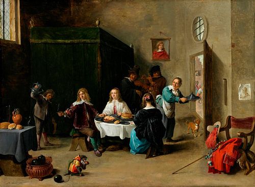 De verloren zoon, David Teniers II