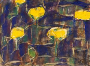 Seerosen, Christian Rohlfs, 1925