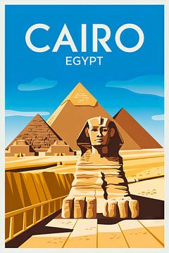 Caïro, Egypte van Poster Art Shop