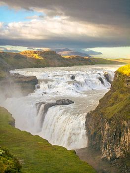 Gullfoss-Wasserfall in Island