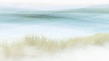 Abstract, combinatie ICM en lagen - 2 van Danny Budts