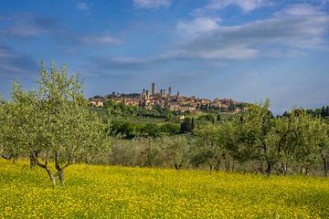 San Gimignano in de lente van Walter G. Allgöwer