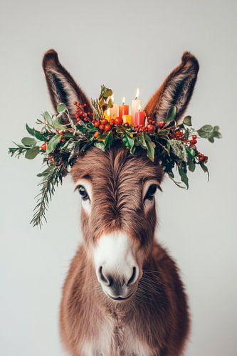 Kerstmis ezel