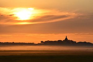 Sunrise Middelstum / Sonnenaufgang Middelstum