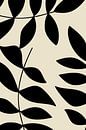 Basic Botanical Black Leaves nr. 8 van Dina Dankers thumbnail
